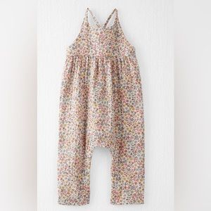 Carters | Little Planet Organic Cotton Floral Jumpsuit Overall 3 Months